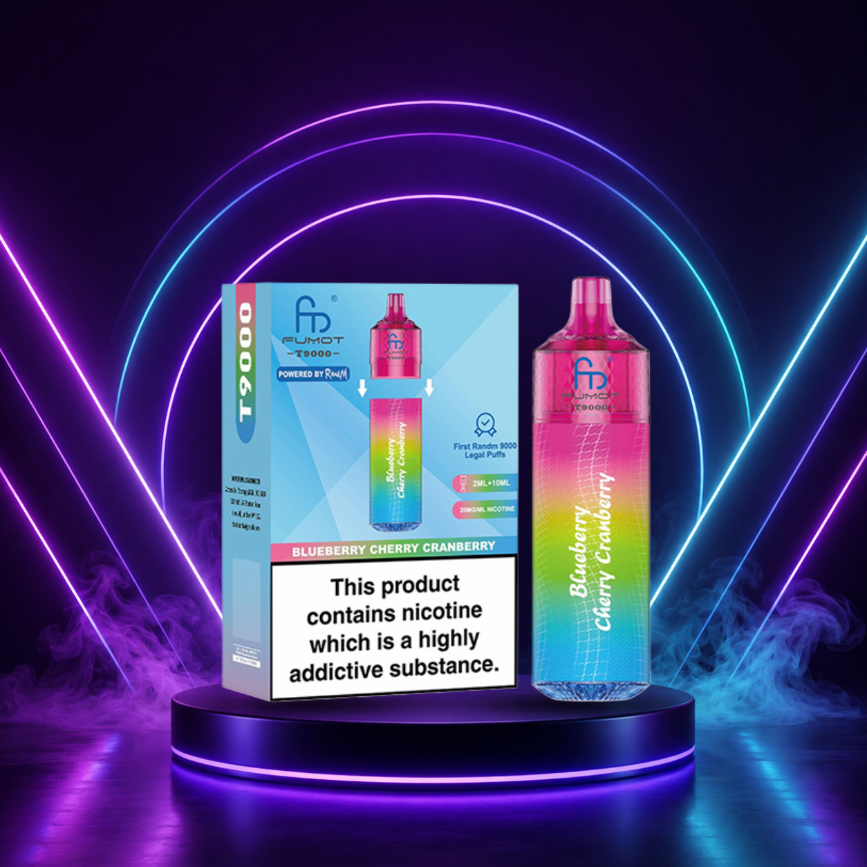 Fumot T9000 9000 Züge Einweg E-Zigaretten e zigarette Deutschland vape