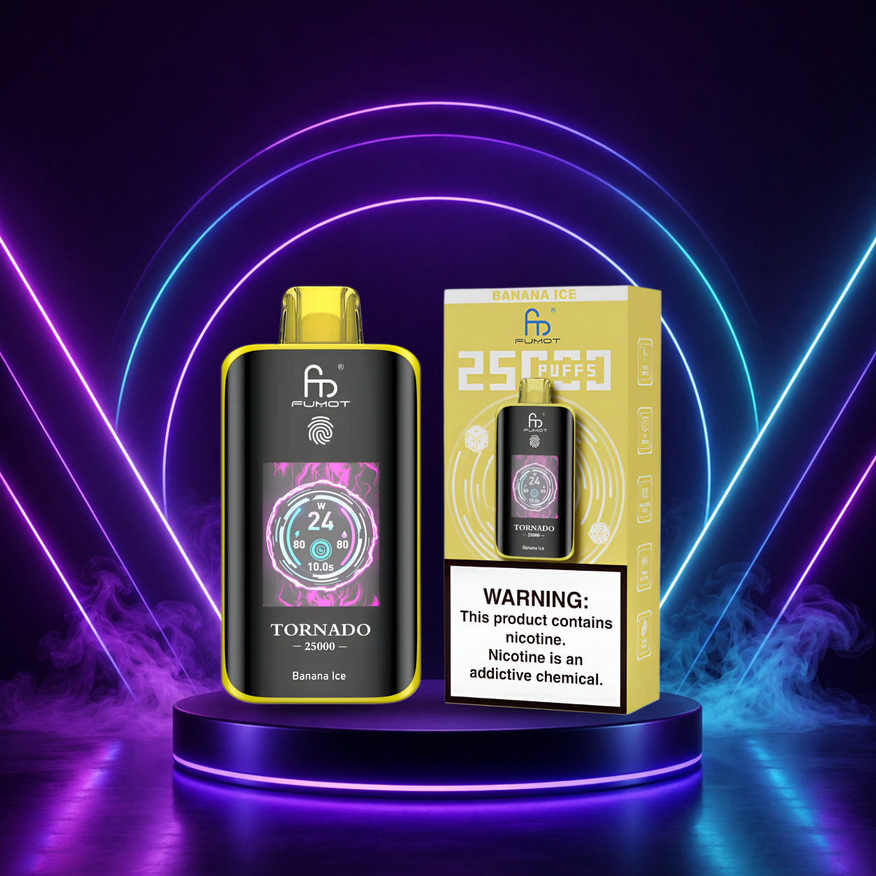 Fumot Tornado 25K 25000 Züge Einweg E-Zigaretten e zigarette Deutschland vape