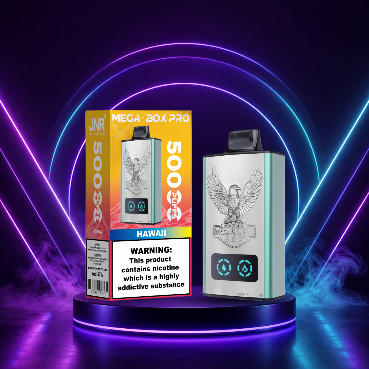 Einweg-Vape JNR Megabox Pro
