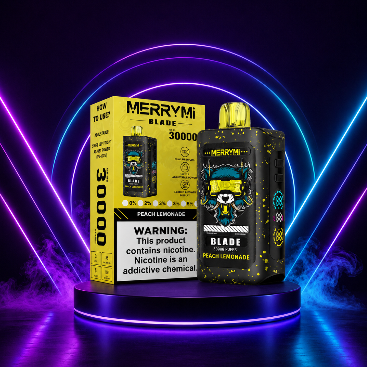 MerryMi Blade 30K 30000 Züge Einweg E-Zigaretten e zigarette Deutschland vape
